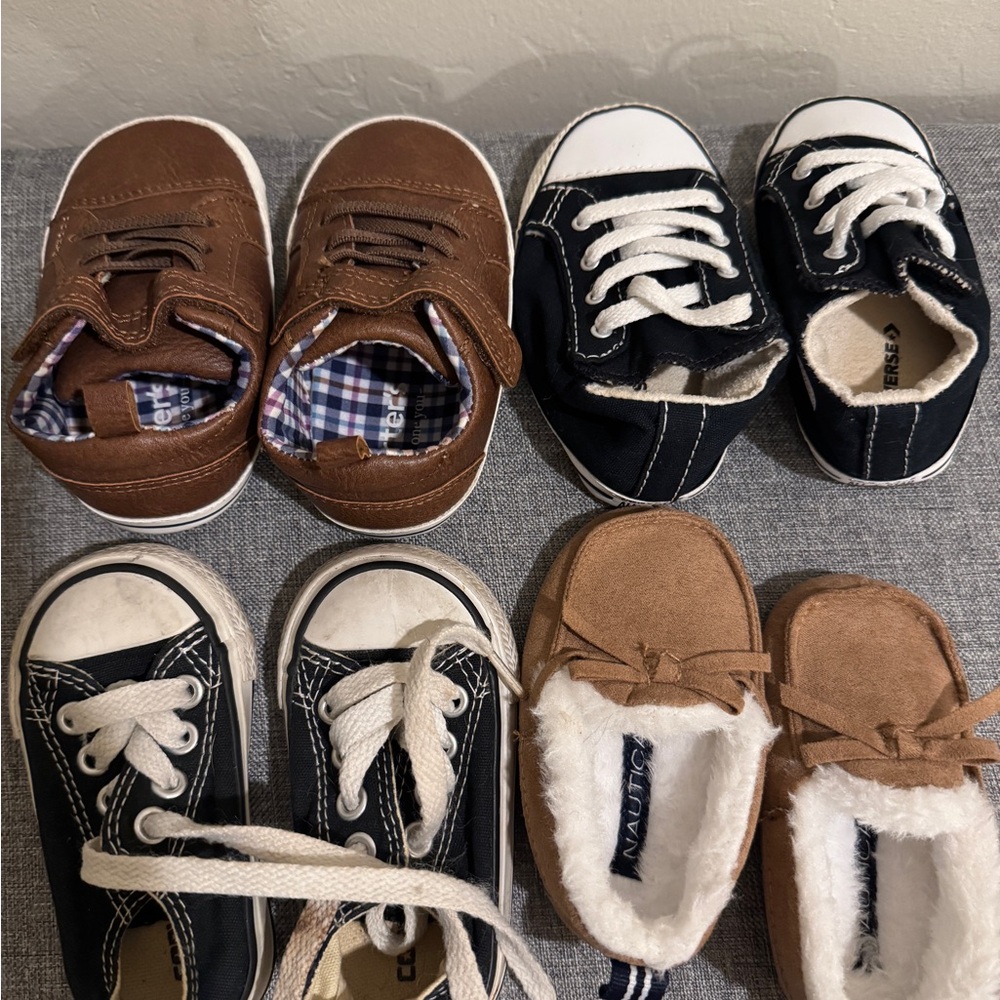 Lot of Baby Boys Shoes - Converse and More